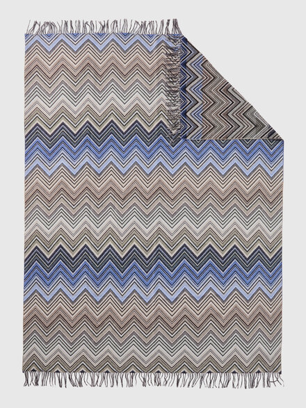 Perseo Plaid 130X190, Bleu & Multicolore  - 1P3PL99005150