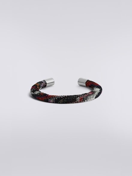Bracelet rigide en tissu avec lurex , Multicolore  - AS23WV03BR00NQSM8WF