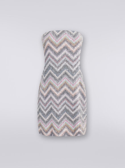 Missoni Short Dress in Lilac/White Sequins Spacedye – Hampden Clothing