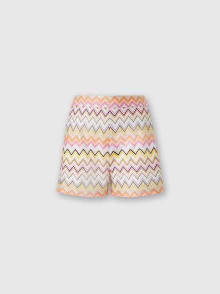 Short en viscose zigzag, Multicolore  - DS24WI0FBR00YES01CM