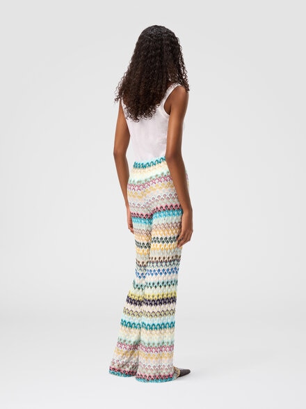 Palazzo pants in lace, Multicoloured  - DS25SI0MBR0133S507H