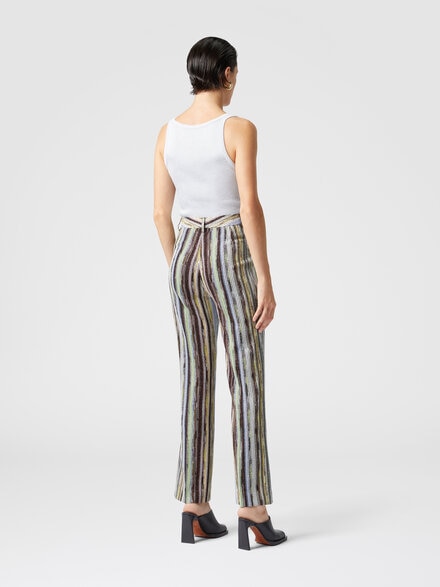 Viscose lamé tank top, Silver - DS25SK0BBK045AS01GC