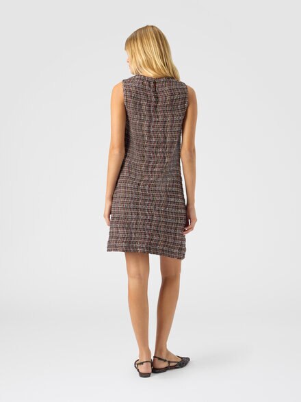 Minivestido con patrón de cuadros, Rosa  & Braun - DS25WG41BC005WSM9US
