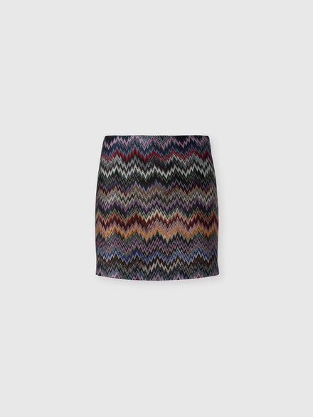 Minigonna con motivo snake, Multicolore  - DS25WH0HBR012GSM9U4