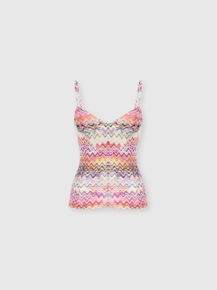 Top de tirantes finos, Rosa & Multicolor - DS26SK1JBR0147SM9TH