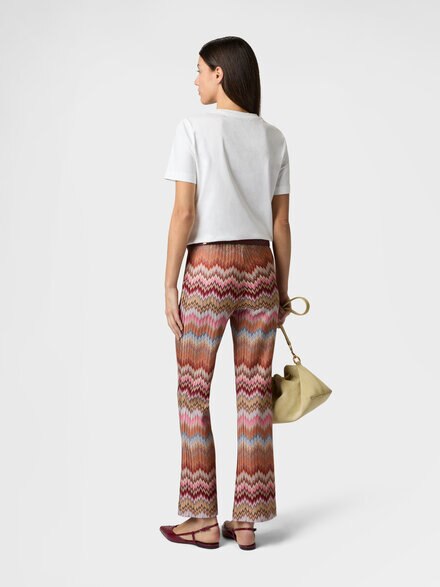 コットンジャージー クルーネック Tシャツ（プリント＆ロゴ）, グリーン& 茶色 - DS26SL04BJ00QGSMSN8