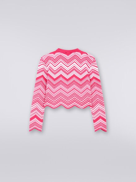 Viscose blend sweater, Pink   - KS23WN0ABV00EPS30CJ