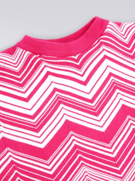 Viscose blend sweater, Pink   - KS23WN0ABV00EPS30CJ