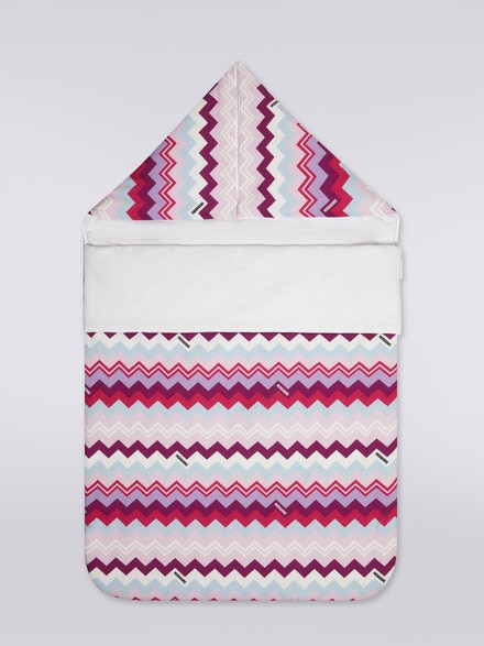 Zigzag cotton sleeping bag , Multicoloured  - KS23WS00BV00E3SM96I