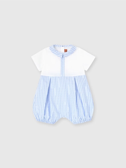 Onesie with Missoni logo, Light Blue - KS25SG05BV00HNS72MB
