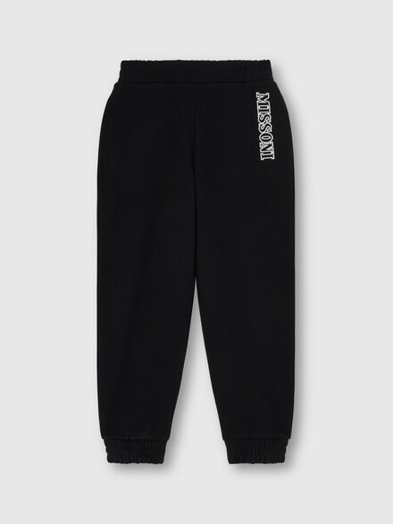 Cotton sweatpants, Black - KS25WI00BV00IGS91PM