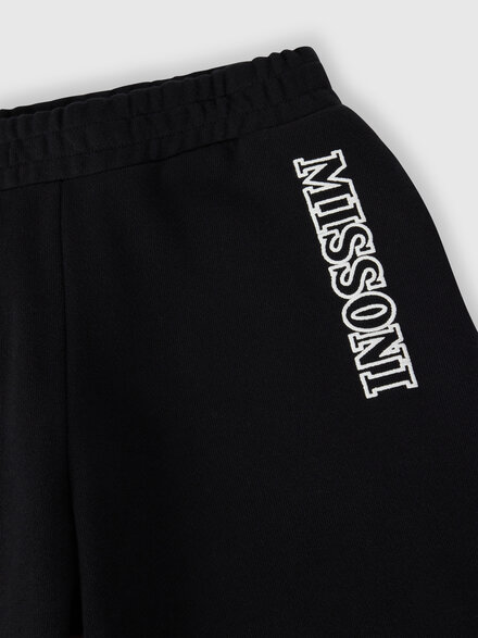 Cotton sweatpants, Black - KS25WI00BV00IGS91PM