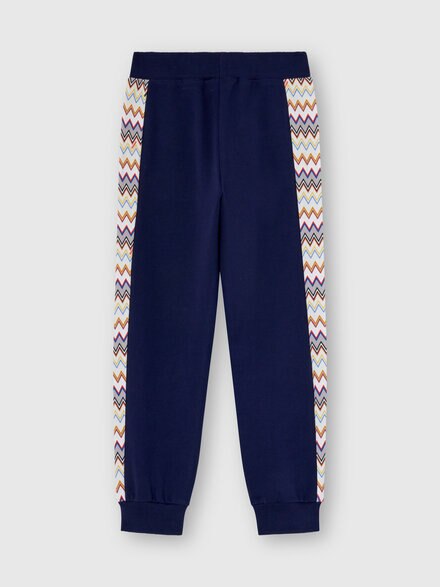 Sweatpants in pure cotton, Multicoloured  - KS25WI01BV00IGS72O7