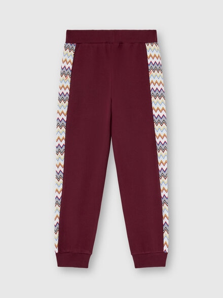 Sweatpants in pure cotton, Multicoloured  - KS25WI01BV00IGSM9UH