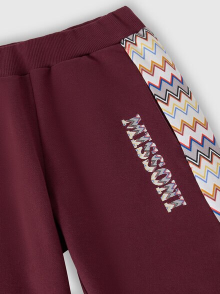 Sweatpants in pure cotton, Multicoloured  - KS25WI01BV00IGSM9UH