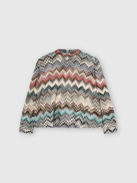 Viscose shirt, Multicoloured  - KS25WJ00BV00IFSM923