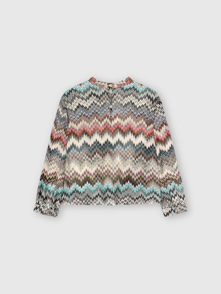 Viscose shirt, Multicoloured  - KS25WJ00BV00IFSM923