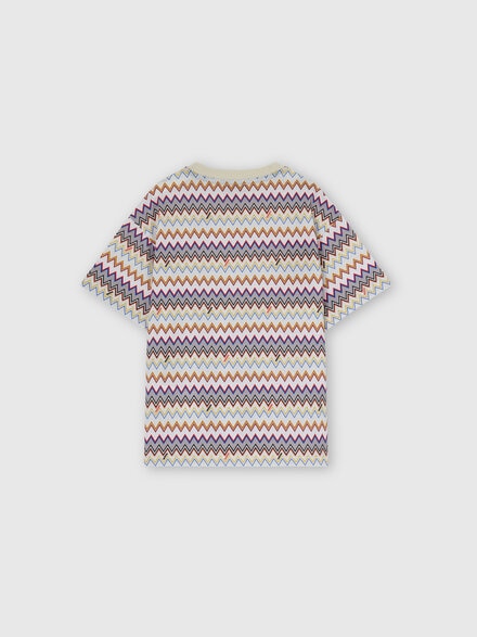 T-shirt in cotone, Multicolore  - KS25WL03BV00IGSM9UI