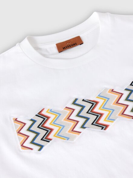 T-shirt in 100% cotton, Multicoloured  - KS25WL05BV00IGS019C