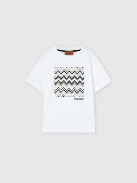 Cotton T-shirt, White  - KS25WL06BV00IGS01JB