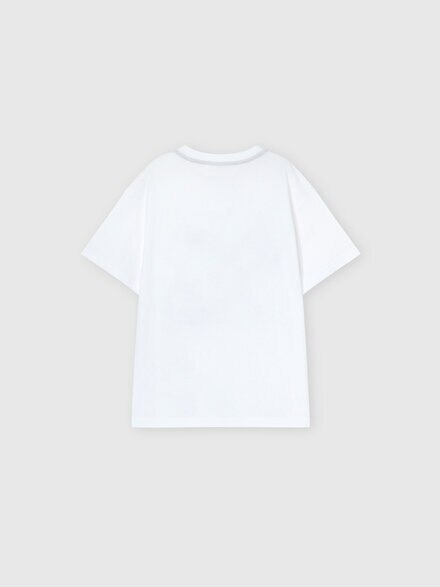 Cotton T-shirt, White  - KS25WL06BV00IGS01JB