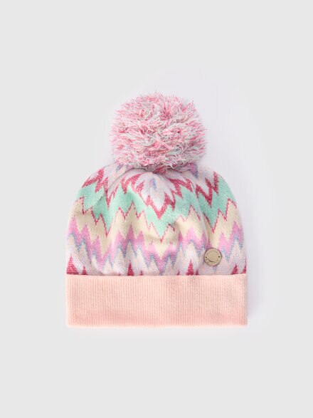 Hat in cotton and viscose, Multicoloured  - KS25WS00BV00IFSM9RW