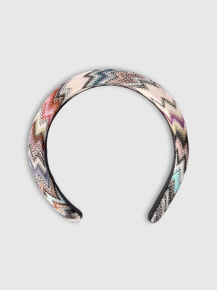 Headband in 100% viscose, Multicoloured  - KS25WS06BV00IFSM923