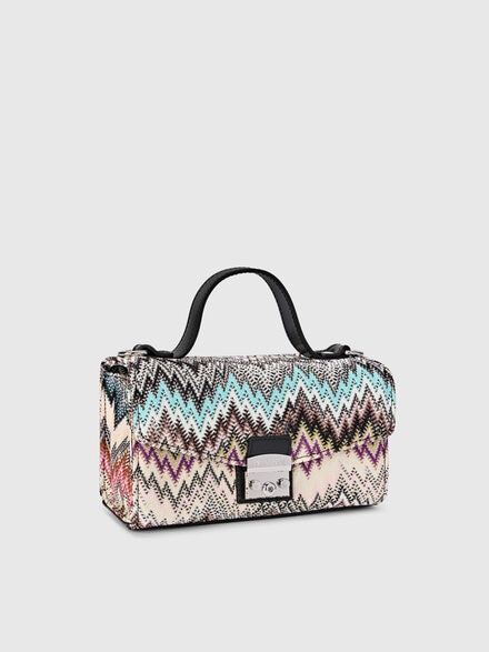 Shoulder bag in viscose, Multicoloured  - KS25WX01BV00IFSM923