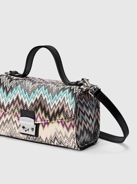 Shoulder bag in viscose, Multicoloured  - KS25WX01BV00IFSM923