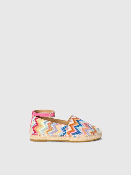 Espadrillas con motivo zig zag, Multicolore  - KS26SY00BV00JHSM923