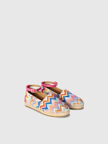 Espadrillas con motivo zig zag, Multicolore  - KS26SY00BV00JHSM923