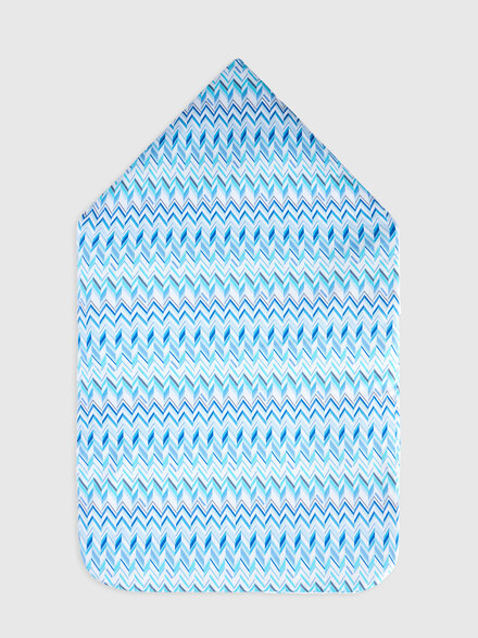 Nid d&rsquo;ange en pur coton &agrave; motif zig zag, Blanc  - KS26SZ03BV00JIS72R3