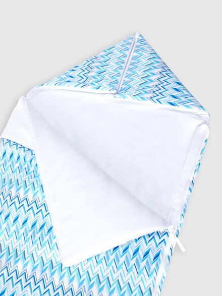 Nid d&rsquo;ange en pur coton &agrave; motif zig zag, Blanc  - KS26SZ03BV00JIS72R3