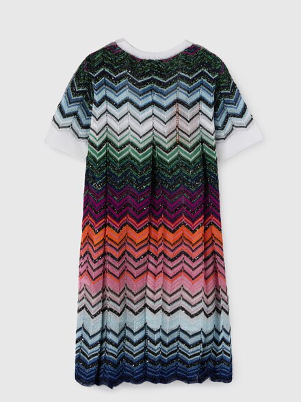 Viscose dress, Multicoloured  - KS26WG04BV00JRSM923