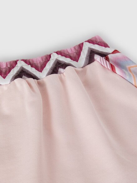 Cotton fleece skirt, Pink & Multicoloured - KS26WH00BV00JRSMSR1