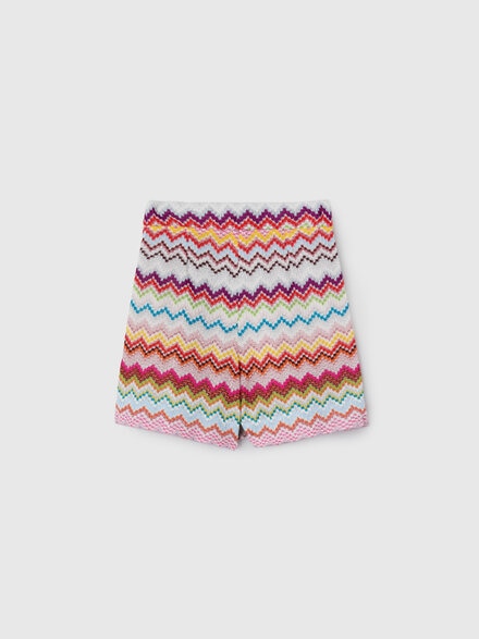 Viscose-blend skirt, Multicoloured  - KS26WH01BV00JRSM923