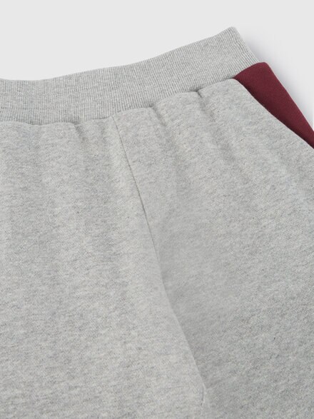 100% cotton joggers, Grey - KS26WI02BV00JSS91O8