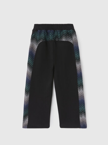 100% cotton joggers, Black - KS26WI04BV00JSS91PM