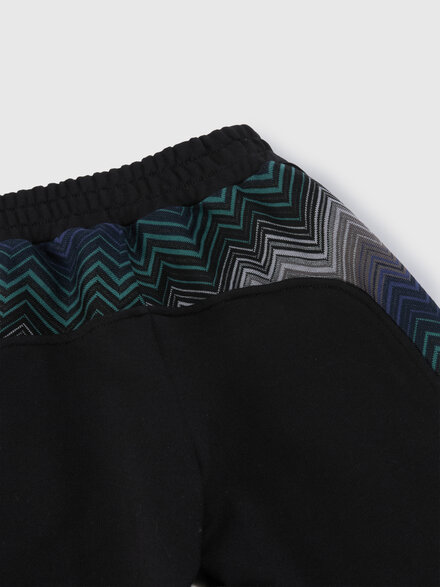 100% cotton joggers, Black - KS26WI04BV00JSS91PM