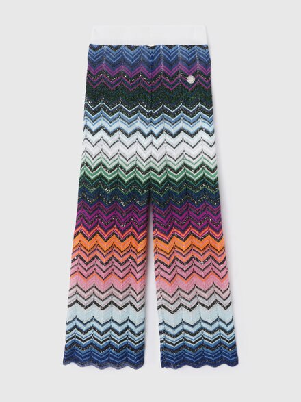 Viscose trousers, Multicoloured  - KS26WI06BV00JRSM923