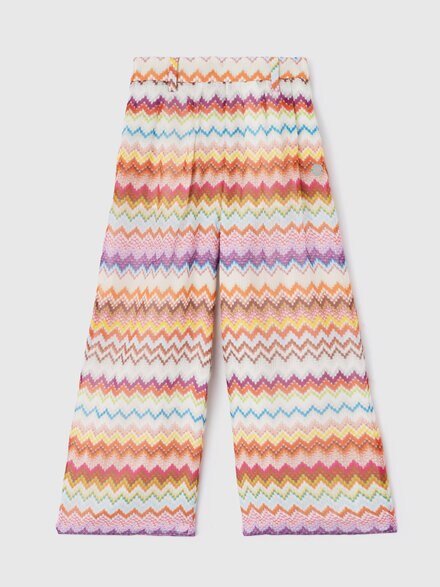 Silk trousers, Multicoloured  - KS26WI09BV00JRSM923