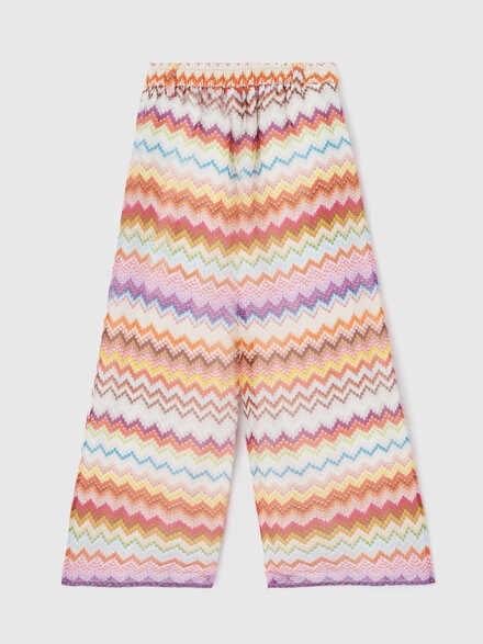 Silk trousers, Multicoloured  - KS26WI09BV00JRSM923