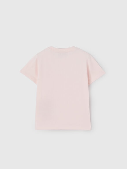 Short-sleeve pure cotton crewneck T-shirt, Pink  - KS26WL01BV00JRS30GK