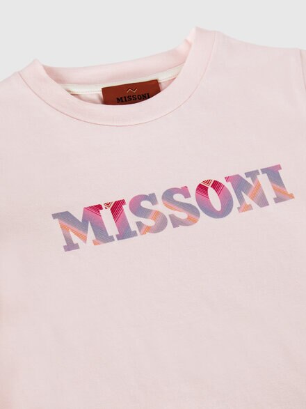 Short-sleeve pure cotton crewneck T-shirt, Pink  - KS26WL01BV00JRS30GK