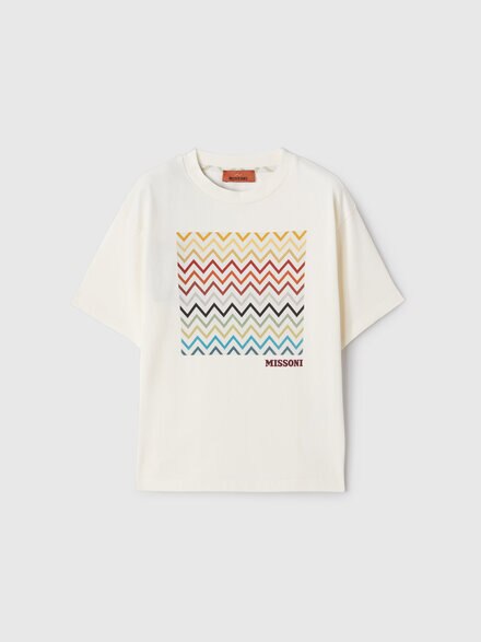 Short-sleeve pure cotton T-shirt, White  - KS26WL05BV00JSS01NN