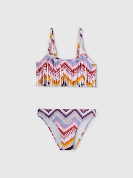 Stretch nylon bikini, Multicoloured  - KS26WP00BV00JRSM923