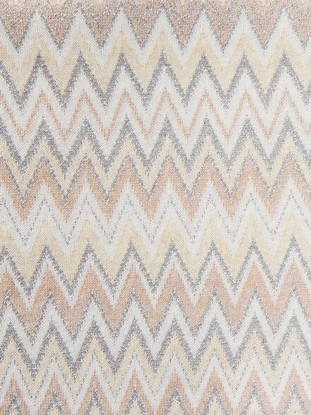 Wool scarf, Beige& Silver - KS26WS04BV00JRSMSR2