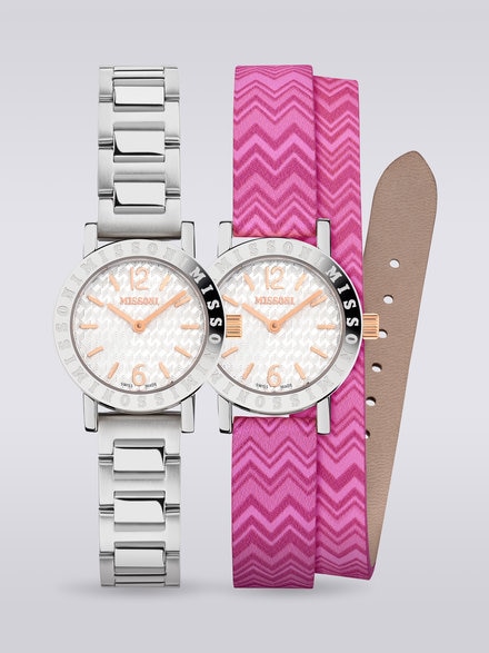 Montre Missoni Estate 27 mm, Acier  - LS23S003BV00BFS91CK