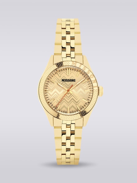 Missoni Classic 34mm Uhr , Gold - LS23S008BV00BFS1094