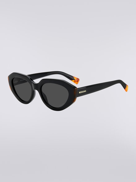 Missoni Seasonal Acetate Sunglasses, Black    - LS23S00RBV008BS91HC